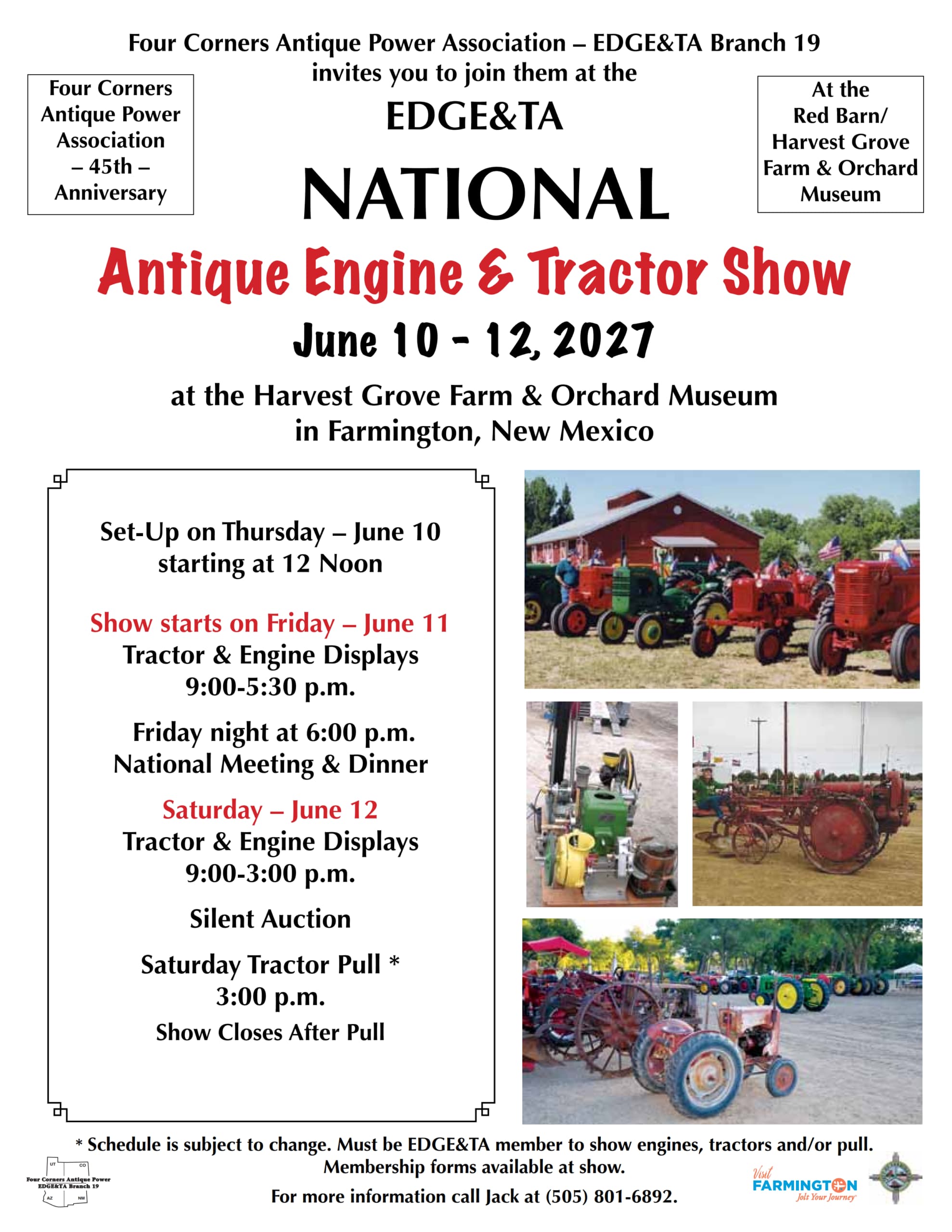 2027 National Show flyer